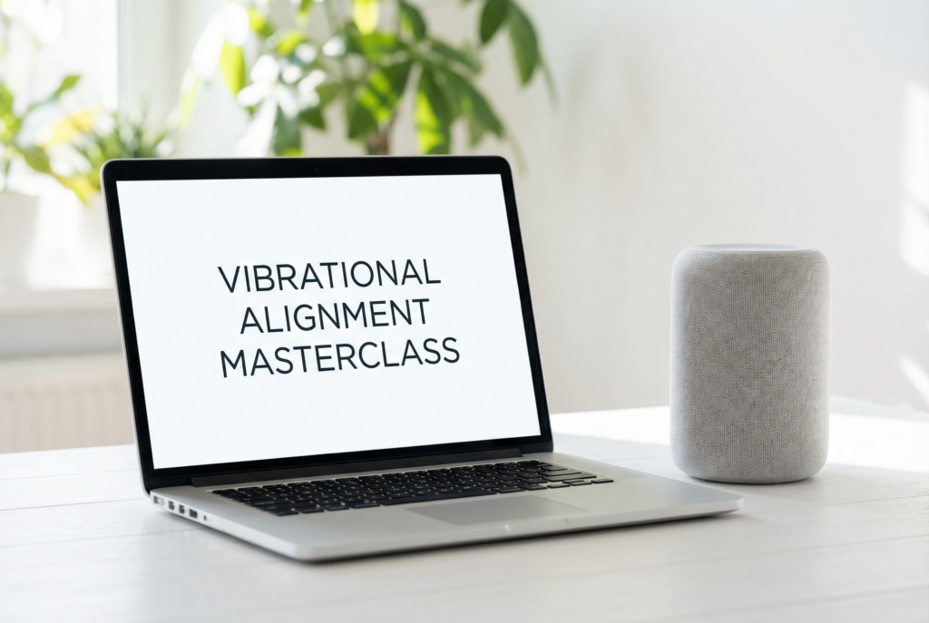 firefly clean minimalist digital mockup of a modern silver laptop displaying a video title v 988061 (1)