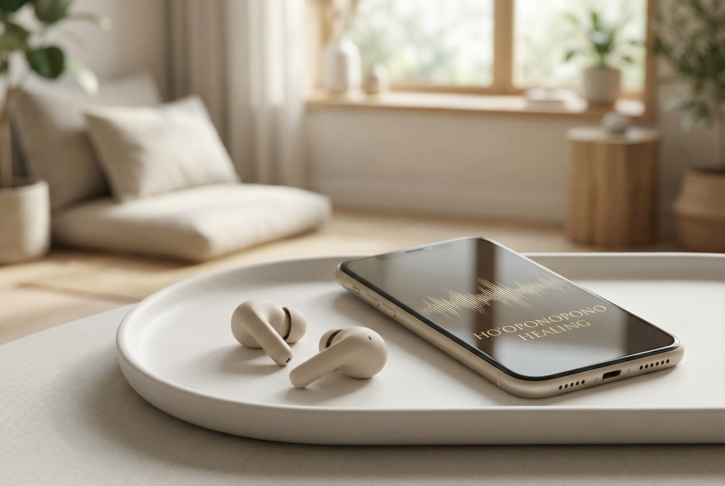 firefly sleek minimalist wireless earbuds next to a smartphone displaying an audio waveform a 988061